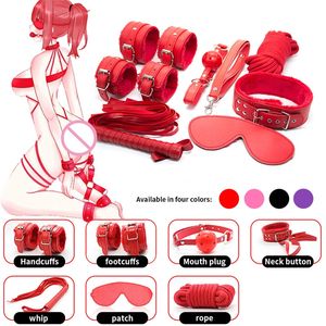 가죽 속박 성인용품 BDSM 속박 성인용품 7종 세트 - Product Image 6