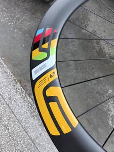 Juego de Ruedas de Fibra de Carbono 700C, Diseño de Llanta Plana, Compatible con PINARELLO, COLNAGO, CANYON, FACTOR, CERVELO, SPECIALIZED, <span class=keywords><strong>TREK</strong></span> - Product Image 5