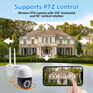 3MP HD sem fio PTZ Dome Câmera CMOS Sensor Cloud Storage 355 ° Pan & 90 ° Tilt Zoom Automático Cruzeiro Inteligente Fácil Configuração WiFi - Product Image 5