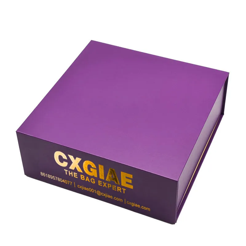 Модные Роскошные печатные картонные жесткие коробки с логотипом на заказ упаковка раскладушка в форме книги Подарочная коробка с магнитом