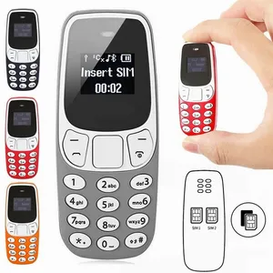 Мини-мобильный телефон Bm10 с двумя Sim-картами и MP3-плеером