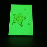 Papier fluorescent pour transfert jet d'encre qui brille dans le noir