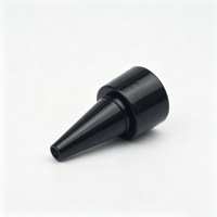 Bouchons applicateurs à bec long et pointu 20mm 24mm, en plastique, à finition lisse, avec embout aiguille et vis, pour bouteilles de colle