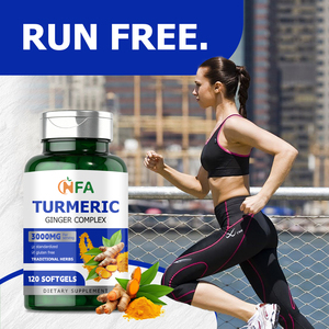 Cápsulas Blandas de Cúrcuma y Jengibre OEM ODM 3000mg con Extracto de Pimienta Negra, Apoyo Inmunológico, Salud de las Articulaciones, Salud Cerebral, Salud de la Piel, Digestión - Product Image 3