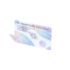 Tarjeta <span class=keywords><strong>de</strong></span> Identificación Inteligente RFID <span class=keywords><strong>de</strong></span> Policarbonato Impresa con Tinta UV, <span class=keywords><strong>Precio</strong></span> <span class=keywords><strong>de</strong></span> Fábrica, Tarjeta RFID Blanca para Membresía - Product Image 4