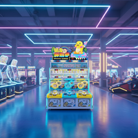 Machine d'arcade de tir à 3 joueurs Nailong IP officielle, à monnayeur, pour parcs d'attractions intérieurs, équipement de jeu à prix gagnants