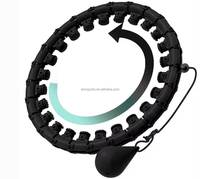 Anneau de Hula intelligent réglable avec compteur de calories et enregistrement intelligent pour la perte de poids et le fitness à domicile