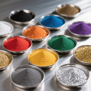Peinture époxyde décorative environnementale de revêtement de poudre de polyester de Topeasy pour la construction extérieure - Product Image 1