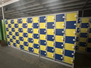 Casier de rangement mural en acier à 3 portes, durable, écologique, à commande par jeton, pour supermarché, école, salle de sport, casier métallique payant - Product Image 6