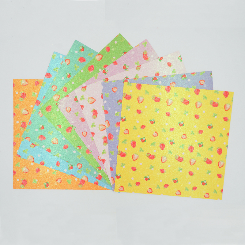Glitt Printing DIY Craft Glitter Cardboard with PE for Digital Printing for Wrapping Industrial Use Packaged in Carton