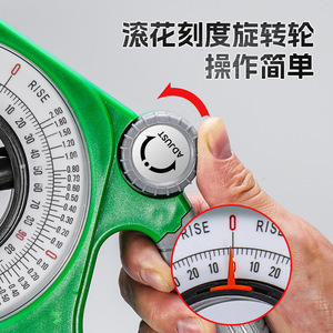 Instrument de mesure d'angle magnétique Niu Xiang 250 mm avec niveau à bulle pour usage en ingénierie - Product Image 4