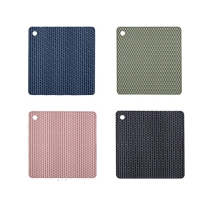 Heat Resistant <b>Silicone</b> Mat Drink Cup Coasters Nonslip Pads Pot Holder Table Placemat Kitchen Accessories - Product Image 3