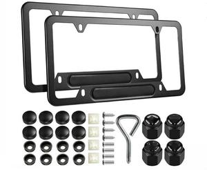 Marcos y Soportes para Matrículas de Acero Inoxidable y Aleación de Aluminio, Especificación Americana Personalizada - Product Image 4