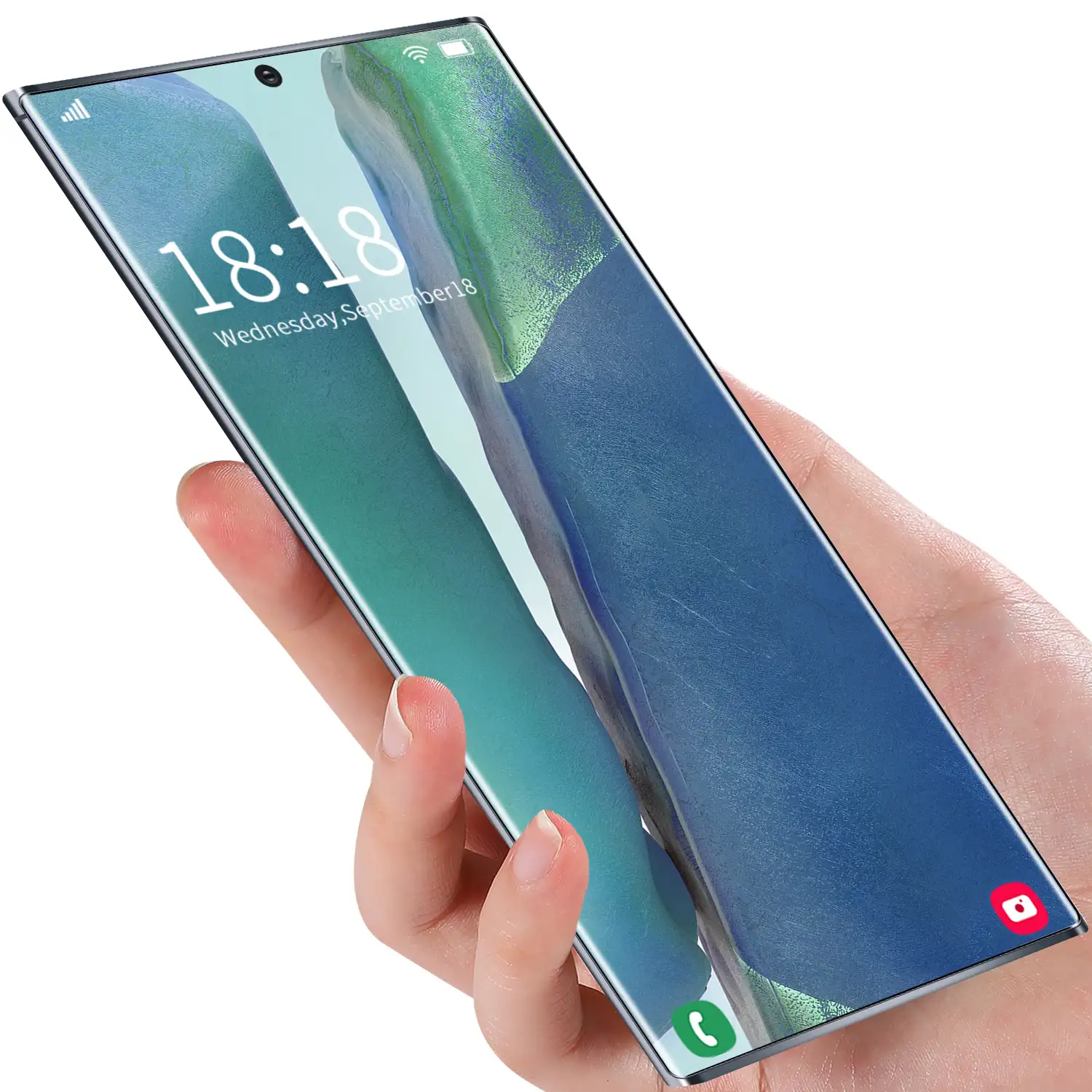 Note20U-teléfono móvil inteligente de 6,9 pulgadas, 8G + 256G, Android 10,0, MTK6889, 10 núcleos, Tarjeta SIM Dual, 4G, precio de fábrica