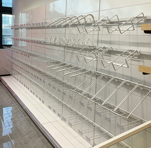 Estanterías de Exhibición para Tiendas, Góndolas de Supermercado, Color y Tamaño Personalizados de Fábrica, Color Blanco - Product Image 3