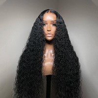 Perruques Lace Front HD sans colle en cheveux humains vierges vietnamiens, 30 et 40 pouces, pré-épilées, naturelles, brutes, sans perte de cheveux