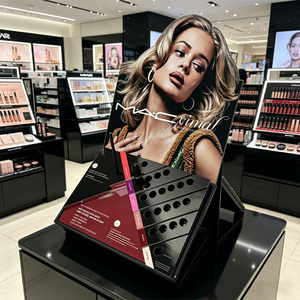 Exhibidor de Maquillaje Acrílico Personalizado para Mostrador, Soporte para Cosméticos, Lápiz <span class=keywords><strong>Labial</strong></span> y Pestañas, para Tiendas Minoristas - Product Image 5