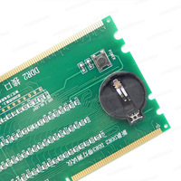Carte de test et d'analyse de diagnostic LED pour emplacement de mémoire RAM DDR2 DDR3 de carte mère d'ordinateur de bureau