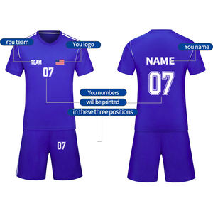 2024 OEM服务服足球复古批发足球服球队制服足球服 - Product Image 3