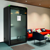 Cabine insonorisée portable personnalisée pour conférences, bureau insonorisé, cabine de sommeil pour gare