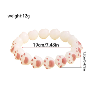 Bracelet adorable en forme de chat, idéal pour les étudiants, les fêtes d'anniversaire, les parcs à thème, les <span class=keywords><strong>amoureux</strong></span> des animaux - Product Image 4