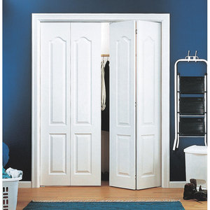 <span class=keywords><strong>Puerta</strong></span> divisoria plegable <span class=keywords><strong>de</strong></span> guardarropa o dormitorio interior personalizada <span class=keywords><strong>puerta</strong></span> plegable <span class=keywords><strong>de</strong></span> madera maciza blanca <span class=keywords><strong>en</strong></span> <span class=keywords><strong>forma</strong></span> <span class=keywords><strong>de</strong></span> acordeón - Product Image 2