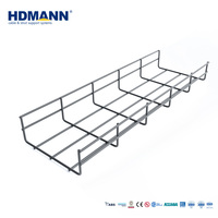 Hdmann CE ISO Zertifiziertes Premium-Qualität Eingelegtes Passiviertes SS304 Edelstahl-Drahtgeflecht Kabelkanal für Rechenzentren