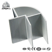 Profils d'angle en aluminium pour VR Coude à 90 degrés pour armoires Coins arrondis Garniture de salle de bain
