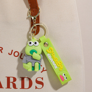 New Creative Cartoon Patrick Star Plastic Keychain Pendant Bag and <b>Car</b> Accessory Wholesale Gift Item <b>Model</b> - Product Image 4