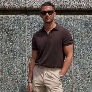 Maglioni da <span class=keywords><strong>uomo</strong></span> in maglia con collo a <span class=keywords><strong>Polo</strong></span> personalizzato di fabbrica - Product Image 4