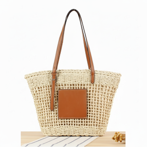 Sac de plage en EVA imperméable tendance pour femmes, été 2025, sac de voyage pour animaux de compagnie, sac fourre-tout avec deux poignées rondes - Product Image 1