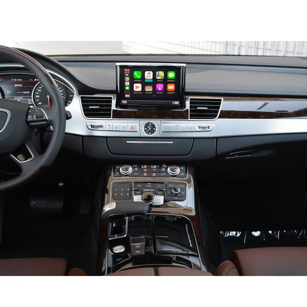 Оригинальный Автомобильный экран CarPlay, зеркальный ключ для AUDI A8 MMI3G Apple, беспроводной автомобильный адаптер CarPlay для Android, интерфейс заднего хода