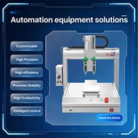 Machine de distribution de colle portable 3 axes, distributeur automatique de colle de bureau, compatible avec les seringues en silicone et manuelles