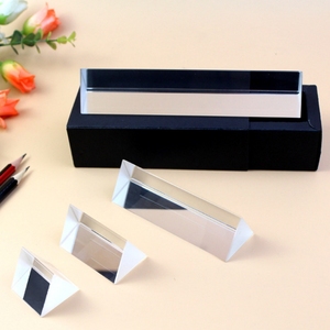 학교 교육을위한 도매 투명 유리 삼각형 프리즘 정삼각형 프리즘 - Product Image 6