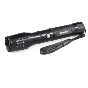 Lampe torche LED extensible Skywolfeye T6 rechargeable, éclairage de cyclisme en plein air, torche en alliage d'aluminium - Product Image 5