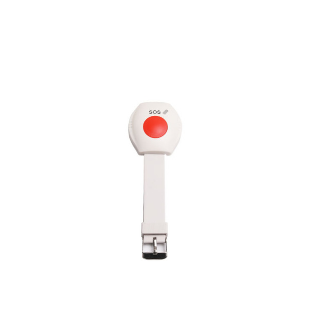 Elderly Personal Panic Button Smart LBS SOS Fall down Alarm Clock OLED Display Silica Gel Band