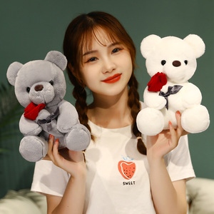 Nouvelle Peluche Ours Rose pour Confession d'Amour, Cadeau pour Petite Amie, Poupée en Tissu Ours en Peluche - Product Image 6