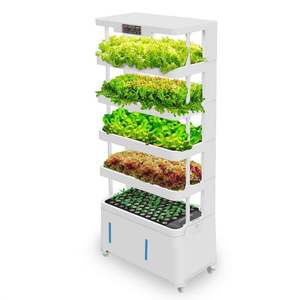 Système hydroponique intelligent à commande à distance, armoire de culture automatique d'intérieur pour légumes, planteur hydroponique pour laitues et herbes - Product Image 4