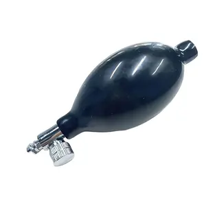 Herbruikbare Blub & Ventiel Luchtpomp Bloeddruklamp Latex Bloeddrukmeter Sphygmomanometer Lamp Voor Nibp Manchet Met Draai Luchtontlastklep