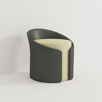 Tabouret de réception en cuir mobile au design élégant, pouf ottoman, chaise