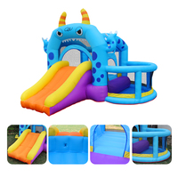 Château de trampoline gonflable à domicile pour enfants, adapté à la maison de trampoline gonflable de divertissement de fête de location.
