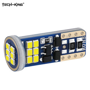 TECH-KING 12V W5W LED T10 lámpara de ancho Canbus 2016 18SMD coche <span class=keywords><strong>alta</strong></span> matrícula luz de lectura amplia presión decodificación bombilla pequeña - Product Image 3