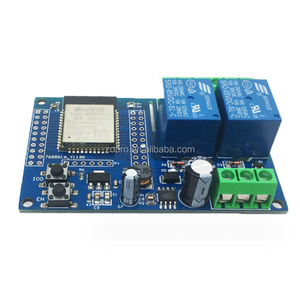 Cung cấp điện DC5-60V hai kênh Wifi mô-đun tiếp sức răng Xanh ESP32-WROOM bảng phát triển 2 ESP32-2R-D5 phát triển thứ cấp - Product Image 2