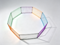 Enclos d'exercice pour hamsters en métal, vente en gros d'usine, enclos de marche pour petits animaux, grand espace, portable, durable, facile à assembler