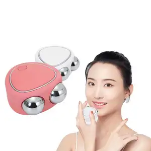 Machine multifonctionnelle de levage et de serrage du visage Mini outils de soins de la peau portables Appareil de santé et de beauté EMS Face Massager