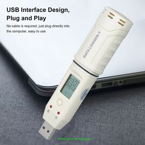 Digital Mini <strong>Data</strong> Logger Temperature Hygrometer Temperature Recorder USB <strong>Interface</strong> GM1366 - Product Image 3