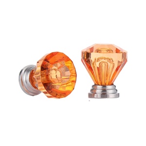 1Pcs New <strong>Diamond</strong> Shape Design Crystal Glass <strong>Knobs</strong> Cupboard Drawer Pull Kitchen <strong>Cabinet</strong> Door Wardrobe Handles Hardware Furniture - Product Image 5