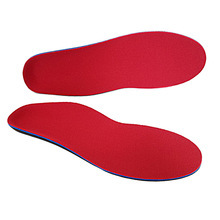 Fabricación de plantillas Tipo de pie invertido Sobrepronación Pie plano Soporte de arco de pierna en forma de XO Plantillas deportivas EVA de doble densidad - Product Image 3