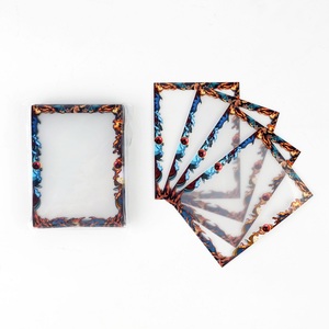 Wholesale Vivid Printed <b>Card</b> Sleeve Clip Closure Plastic <b>Card</b> Cover Flame Dragon Art Design Stylish Protector for TCG Game Coll - Product Image 4