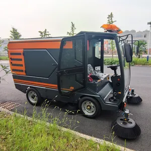 Chancee U220C Industrial Ride On Floor Sweepers Street Sweeper Car Cleaner Machine